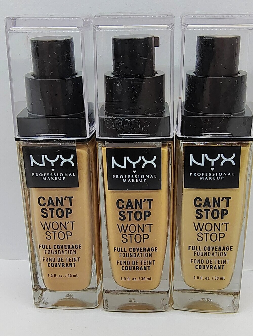 NYX Can’t Stop Won’t Stop Full Coverage Foundation - Warm Beige 20R505